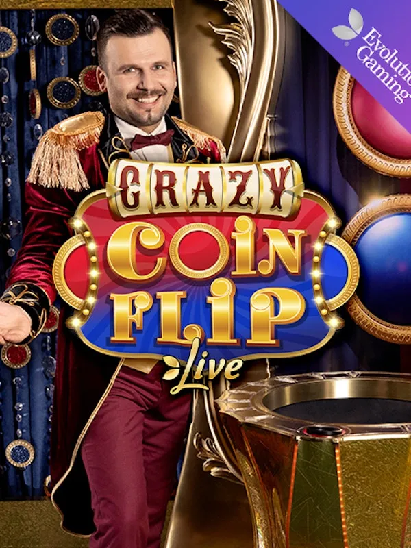Crazy Coin Flip – live casino-bord